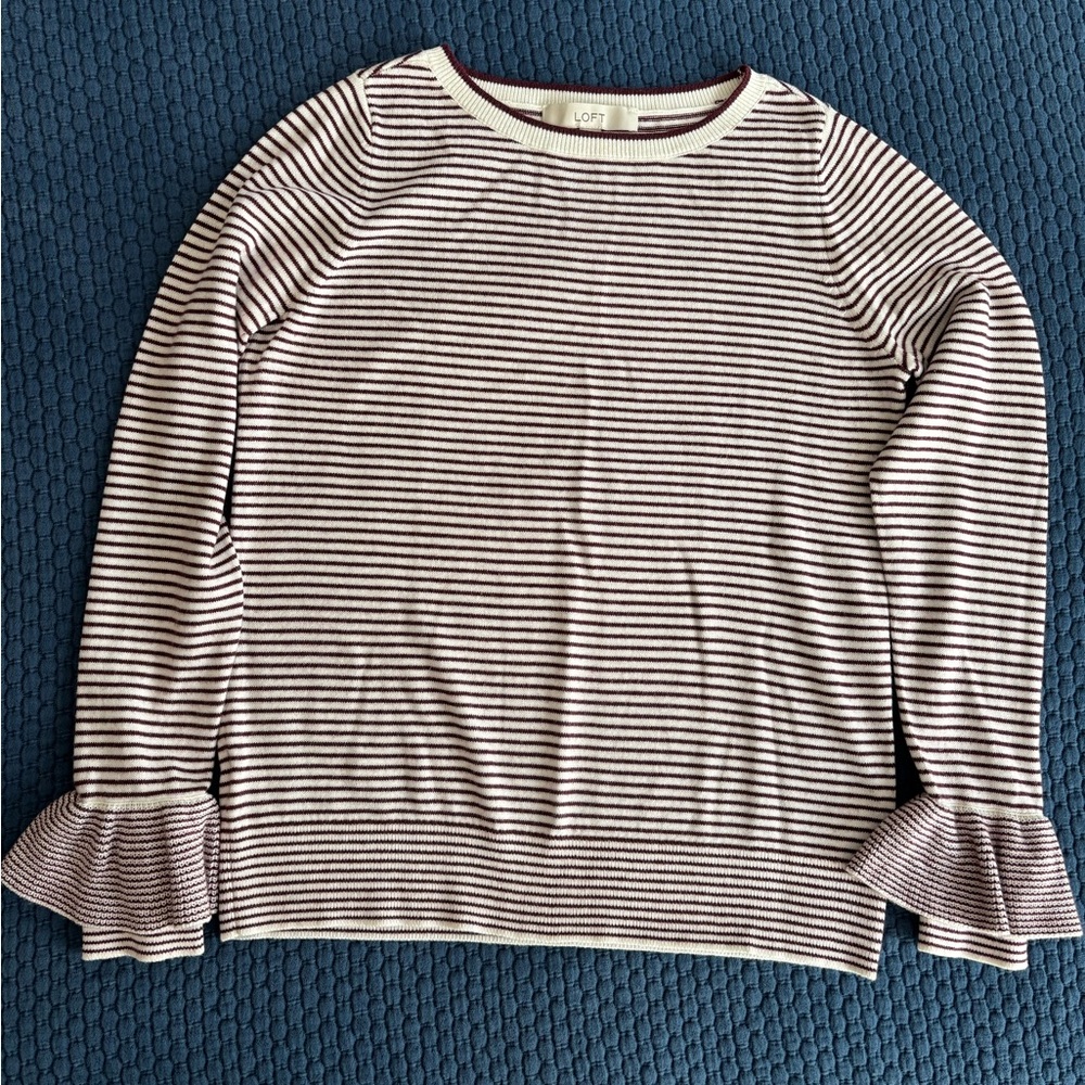 Loft Striped Sweater